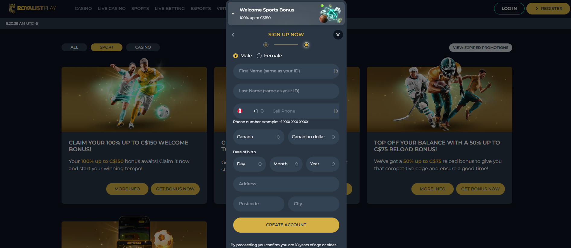 Royalistplay online wedden